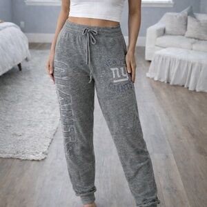 Junk food Gray New York Giants Sweatpants